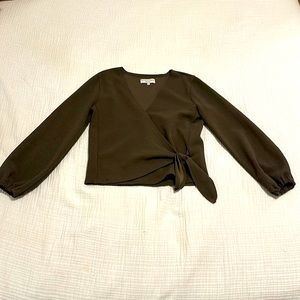 Madewell XS Texture & Thread Top